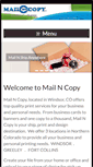 Mobile Screenshot of mailncopy.com